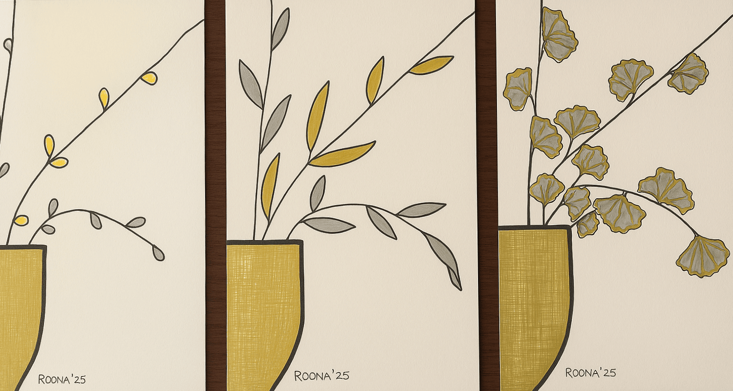 Minimalist geometric composition